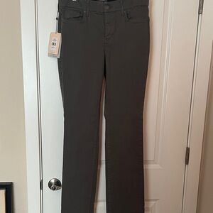 NYDJ Women's Straight Leg Jeans - Dark Gray